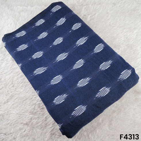 Ikkat  Handloom Cotton Fabric-F4313